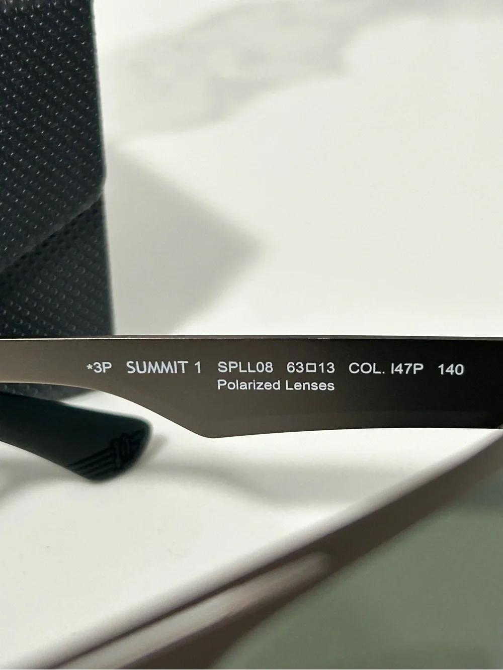 Police Men’s Gunmetal Frame Black Lens Sunglasses